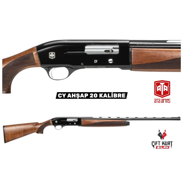 Ata Arms CY Ahşap 20 Kalibre Otomatik Yivsiz Av Tüfeği